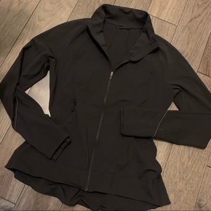 Black Lululemon full zip jacket
